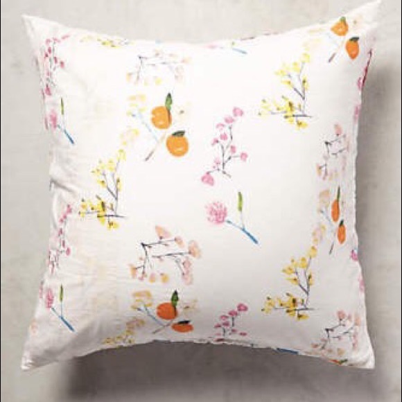 Anthropologie Garden Chinoiserie Euro Shams - Picture 4 of 8